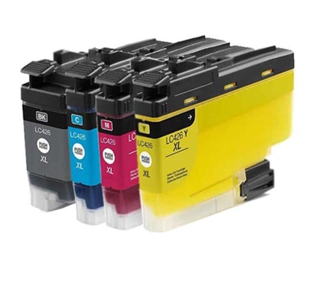 Compatible Brother LC426XL full Set of 4 Ink Cartridges (Black,Cyan,Magenta,Yellow)